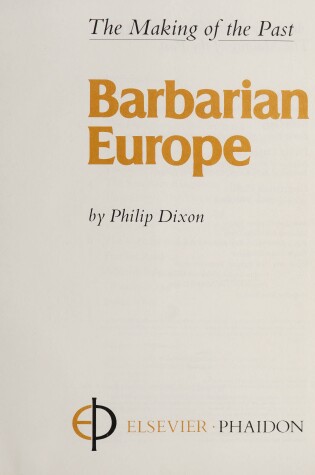 Cover of Barbarian Europe