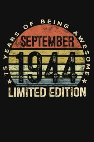 Cover of September 1944 Limited Edition 75 Years of Being Awesome