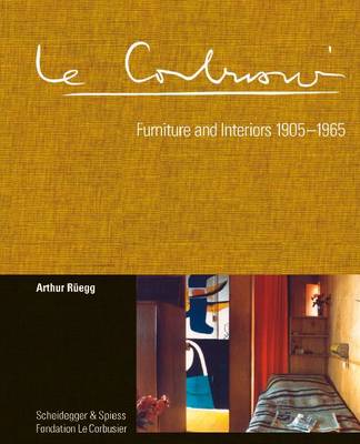 Book cover for Le Corbusier. Furniture and Interiors 1905-1965