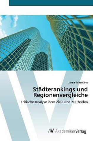 Cover of Städterankings und Regionenvergleiche