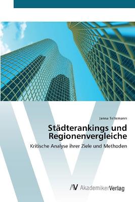 Book cover for Städterankings und Regionenvergleiche