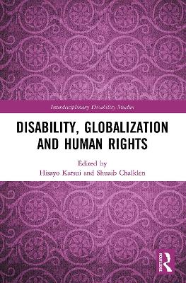 Cover of Disability, Globalization and Human Rights