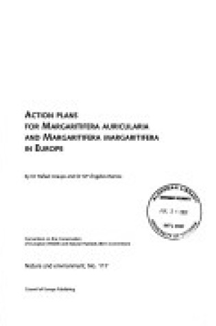 Cover of Action Plan for Margaritifera Auricularia and Margaritifera Margaritifera in Europe