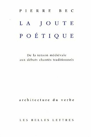 Cover of La Joute Poetique