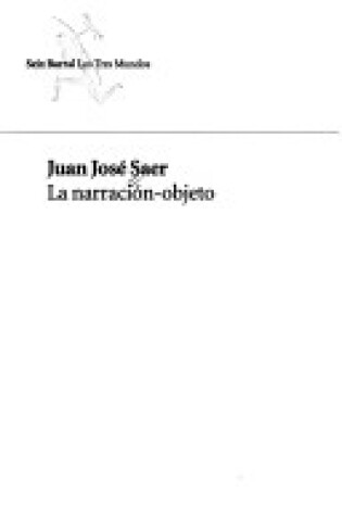 Cover of La Narracion Objeto