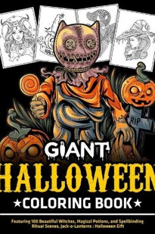 Cover of Giant Halloween Coloring Book