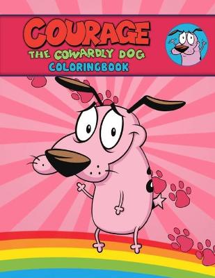 Book cover for Courage The Cowardly Dog Coloring Book