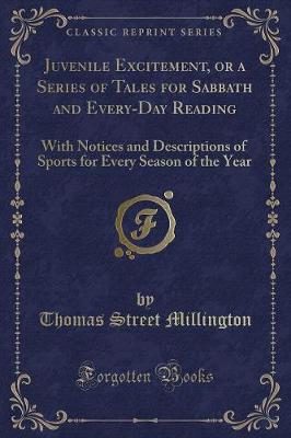 Book cover for Juvenile Excitement, or a Series of Tales for Sabbath and Every-Day Reading