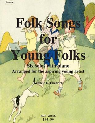 Book cover for Folk Songs for Young Folks - bassoon and piano