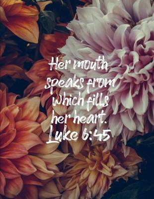 Book cover for Her Mouth Speaks From Which Fills Her Heart - Luke 6