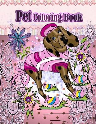 Book cover for Pet Coloring Book