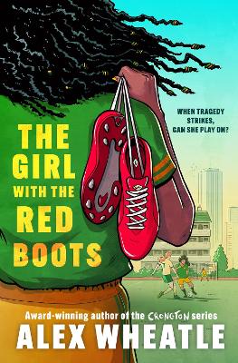 Book cover for The Girl with the Red Boots