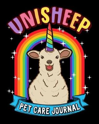 Book cover for Unisheep Pet Care Journal