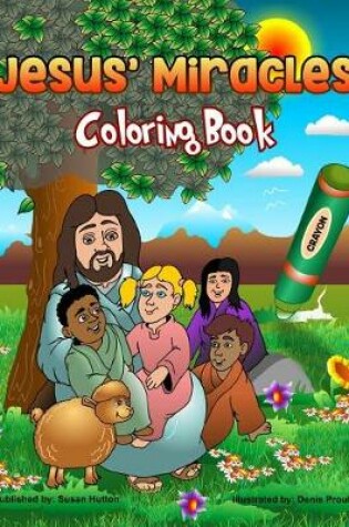 Cover of Jesus' Miracles Coloring Book Full Size