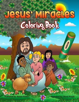 Book cover for Jesus' Miracles Coloring Book Full Size