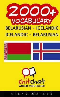 Book cover for 2000+ Belarusian - Icelandic Icelandic - Belarusian Vocabulary