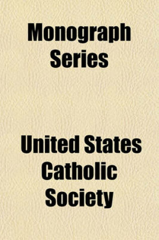 Cover of Monograph Series (Volume 7)