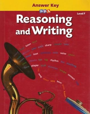 Book cover for Reasoning and Writing Level F, Additional Answer Key