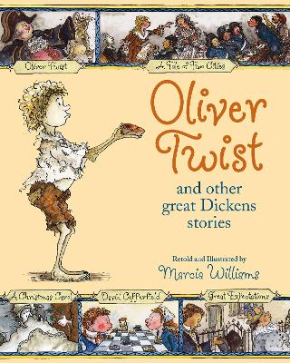 Book cover for Oliver Twist and Other Great Dickens Stories