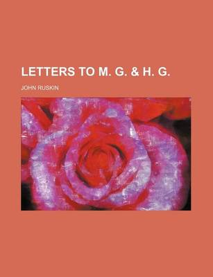 Book cover for Letters to M. G. & H. G.