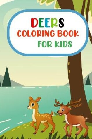 Cover of Deer coloring book