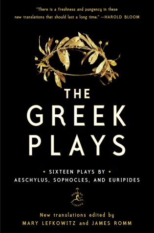 Book cover for The Greek Plays