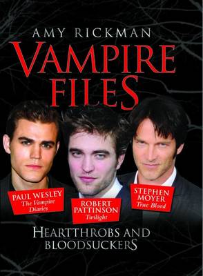 Book cover for The Vampire Files