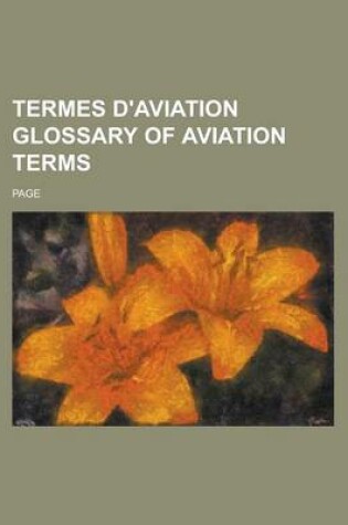 Cover of Termes D'Aviation Glossary of Aviation Terms