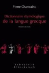 Book cover for Dictionnaire Etymologique de la Langue Grecque