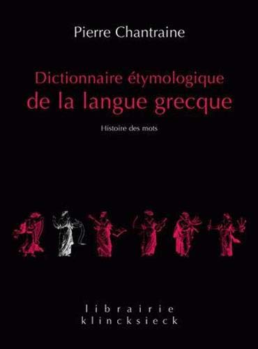 Cover of Dictionnaire Etymologique de la Langue Grecque