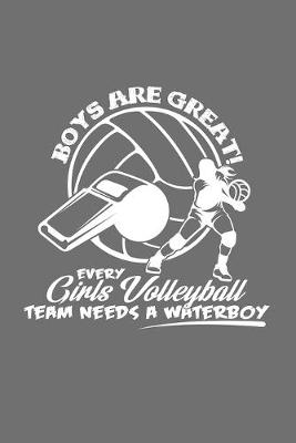 Book cover for Girls waterboy volleyball