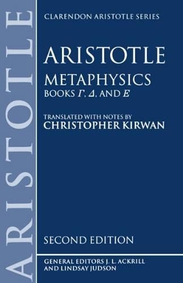 Book cover for Metaphysics: Books gamma, delta, and epsilon