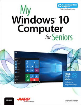 Book cover for My Windows 10 Computer for Seniors (includes Video and Content Update Program)