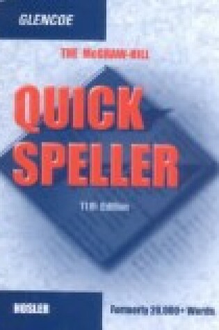 Cover of Mcgraw-Hill Quick Speller