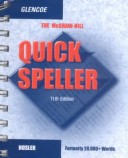 Cover of Mcgraw-Hill Quick Speller