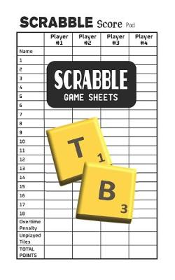 Book cover for Scrabble Game Sheets