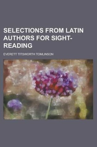 Cover of Selections from Latin Authors for Sight-Reading