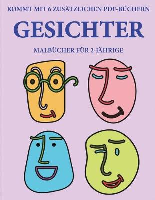 Book cover for Malbücher für 2-Jährige (Gesichter)