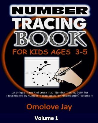 Cover of NUMBER Tracing Book For Kids Ages 3-5