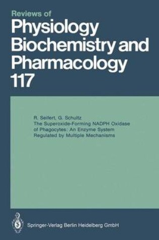 Cover of Reviews of Physiology, Biochemistry and Pharmacology 117