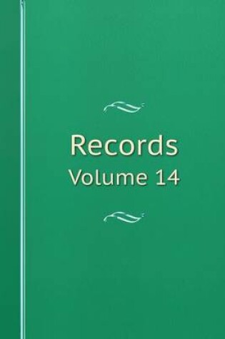 Cover of Records Volume 14