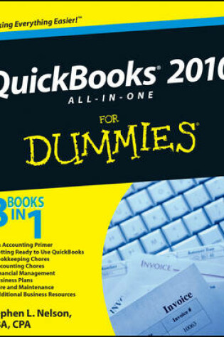 Cover of QuickBooks 2010 All-in-one For Dummies