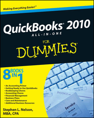 Book cover for QuickBooks 2010 All-in-one For Dummies