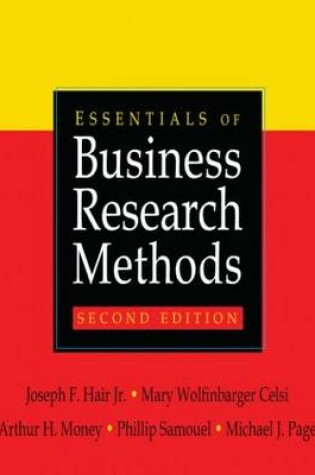 Cover of Essentials of Business Research Methods