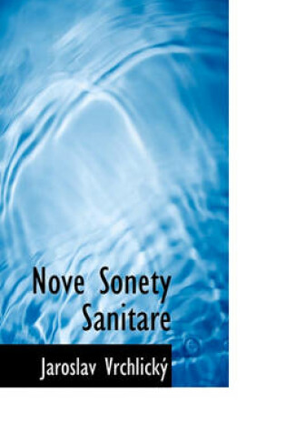 Cover of Nove Sonety Sanitare