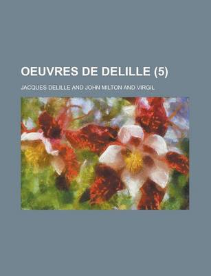 Book cover for Oeuvres de Delille (5 )