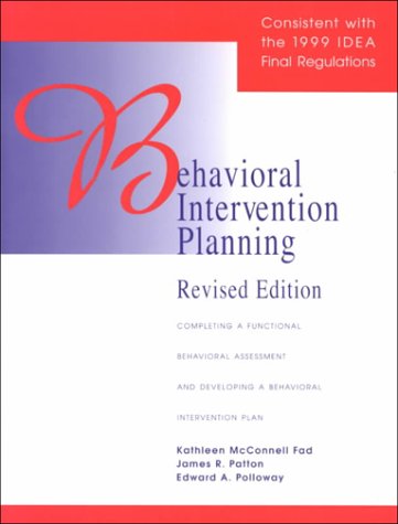 Book cover for Behavioral Intervention Planning