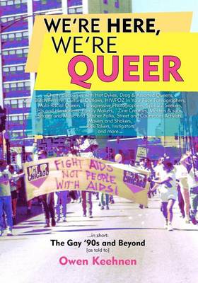 Book cover for We're Here, We're Queer