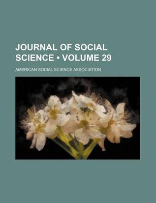 Book cover for Journal of Social Science (Volume 29)