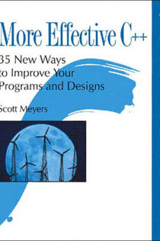 Cover of More Effective C++